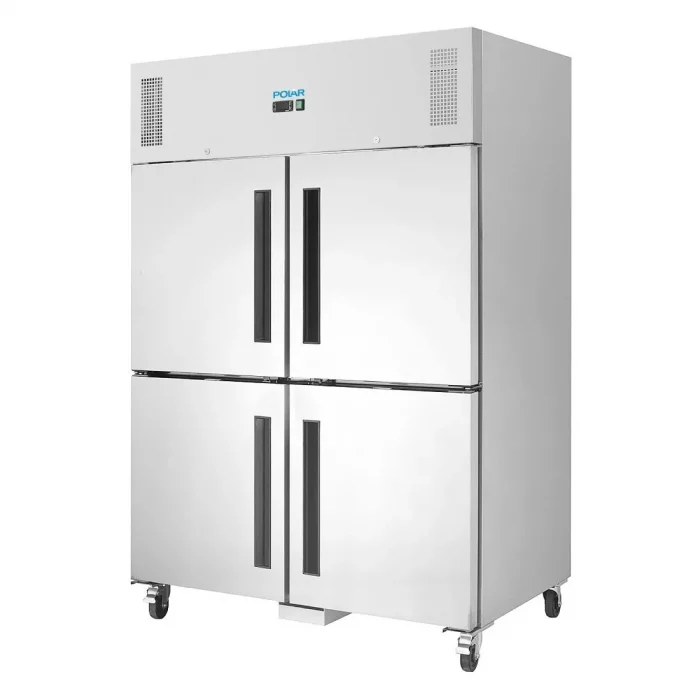 Polar G-Series Upright Double Stable Door Gastro Fridge 1200Ltr - Image 2