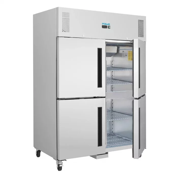 Polar G-Series Upright Double Stable Door Gastro Fridge 1200Ltr - Image 3