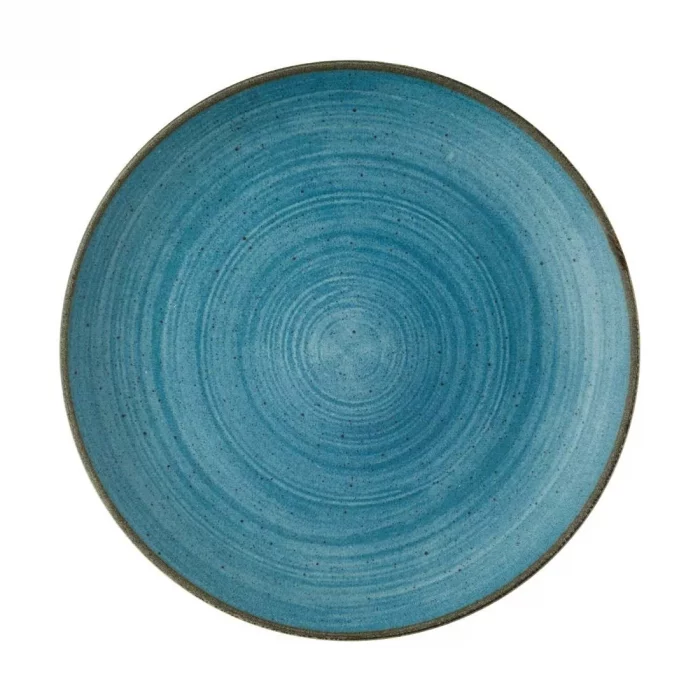 Churchill Stonecast Raw Evolve Coupe Plates Teal 260mm (Pack of 12) - Image 1