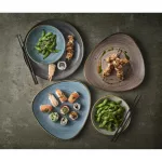 Churchill Stonecast Raw Coupe Bowls Teal 184mm (Pack of 12) - Image 3