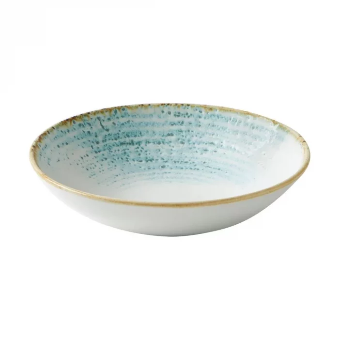 Churchill Homespun Accents Aquamarine Coupe Bowls 184mm (Pack of 12) - Image 1