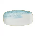 Churchill Homespun Accents Aquamarine Oblong Plates 296X152mm (Pack of 12)