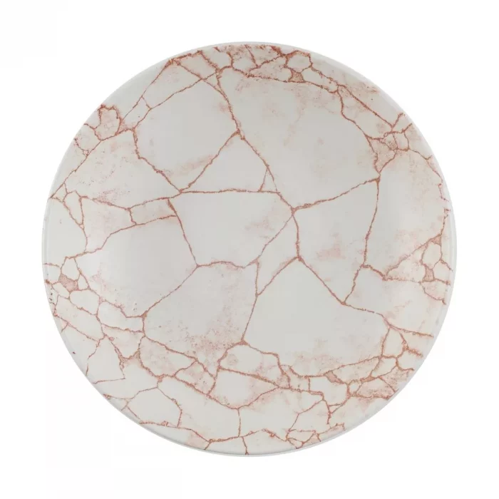 Churchill Studio Prints Kintsugi Evolve Coupe Bowls Coral 248mm (Pack of 12) - Image 2