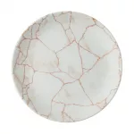 Churchill Studio Prints Kintsugi Evolve Coupe Plates Coral 220mm (Pack of 12)