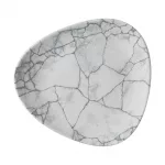 Churchill Studio Prints Kintsugi Pearl Grey Lotus Plates 178mm (Pack of 12)