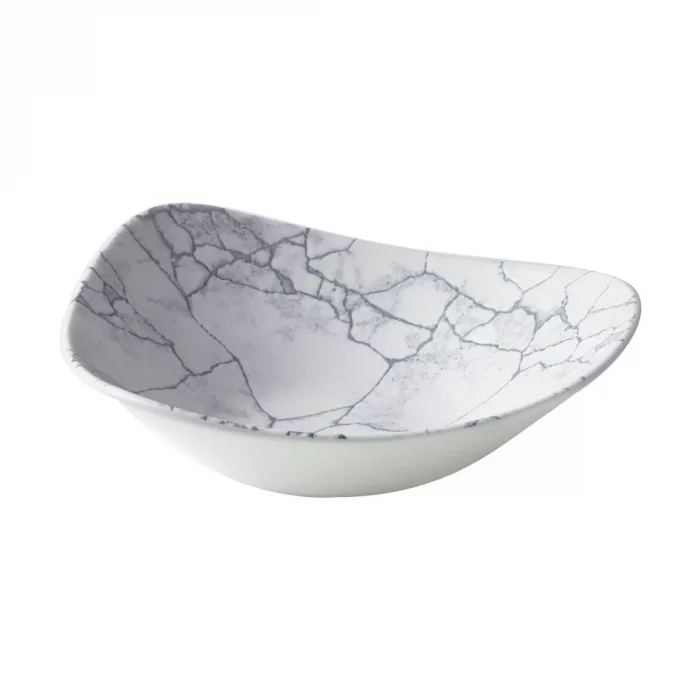 Churchill Studio Prints Kintsugi Pearl Grey Lotus Bowls 228mm (Pack of 12) - Image 1