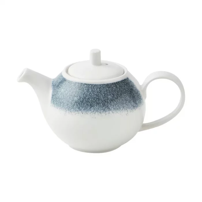 Churchill Raku Beverage Pots Blue 15oz (Pack of 4) - Image 1