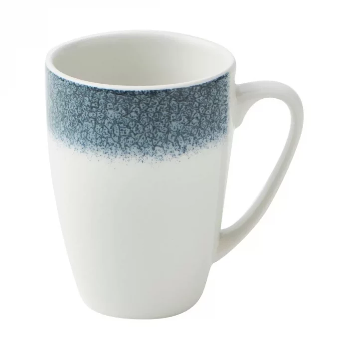 Churchill Raku Profile Mugs Topaz Blue 12oz (Pack of 12) - Image 1