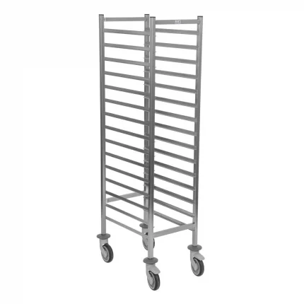 Matfer Bourgeat 15 Level Gastronorm Racking Trolley 1/1GN