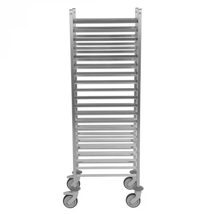 Matfer Bourgeat 20 Level Gastronorm Flat Pack Racking Trolley 1/1GN - Image 4