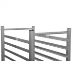 Matfer Bourgeat 20 Level Gastronorm Flat Pack Racking Trolley 1/1GN - Image 6
