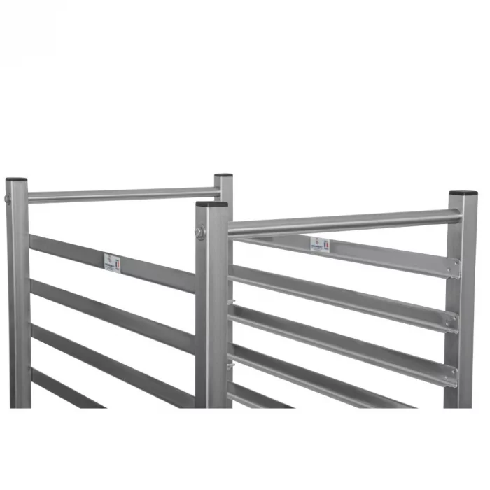 Matfer Bourgeat 20 Level Gastronorm Flat Pack Racking Trolley 1/1GN - Image 6
