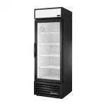 True Upright Single Door Merchandiser Fridge Black
