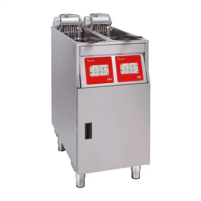 FriFri Touch 422 Electric Free Standing Twin Tank Filtration Fryer TL422M32G0 - Image 1
