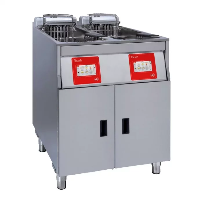 FriFri Touch 622 Electric Free Standing Twin Tank Filtration Fryer TL622H32G0 - Image 1