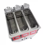 FriFri Touch 633 Electric Free Standing Triple Tank Filtration Fryer TL633M31G0 - Image 2
