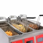 FriFri Touch 633 Electric Free Standing Triple Tank Filtration Fryer TL633M31G0 - Image 3