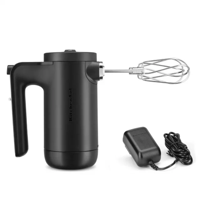 KitchenAid Cordless Hand Mixer 5KHMB732BBM - Image 4