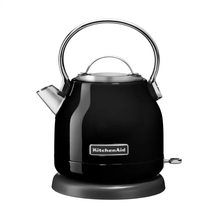 KitchenAid Classic Kettle Black 1.25Ltr 5KEK1222BOB - Image 1