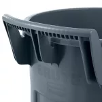 Rubbermaid Wheeled Brute Recycling Bin Grey 167L - Image 2