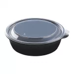 Fastpac Large Round Food Containers 1000ml / 35oz (Pack of 300) - Image 2