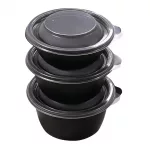 Fastpac Large Round Food Containers 1000ml / 35oz (Pack of 300) - Image 3