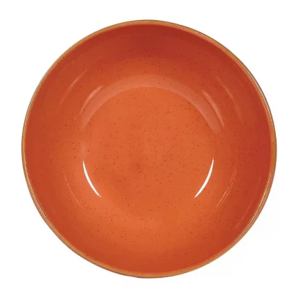 Churchill Stonecast Noodle Bowls Orange 37.8oz 183mm (Pack of 6)