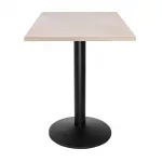 Bolero Pre-drilled Square Table Top Vintage White 700mm - Image 5