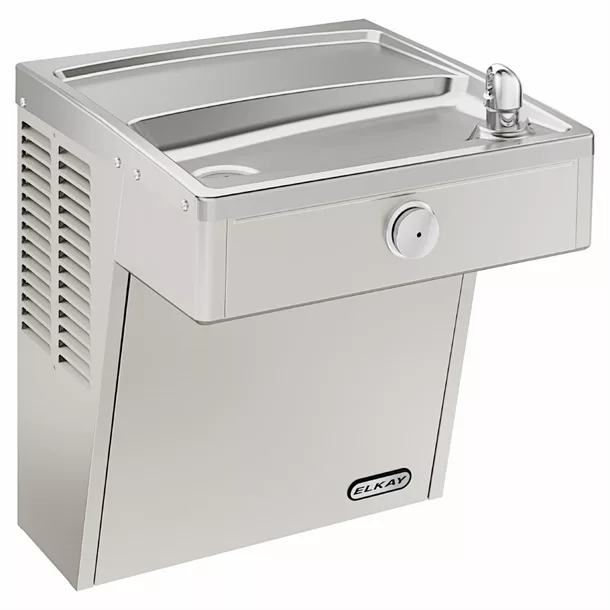 cz098_npi23-1.jpg Elkay Wall Mounted Single ADA Vandal Resistant Stainless Water Fountain VRCDS - Image 1