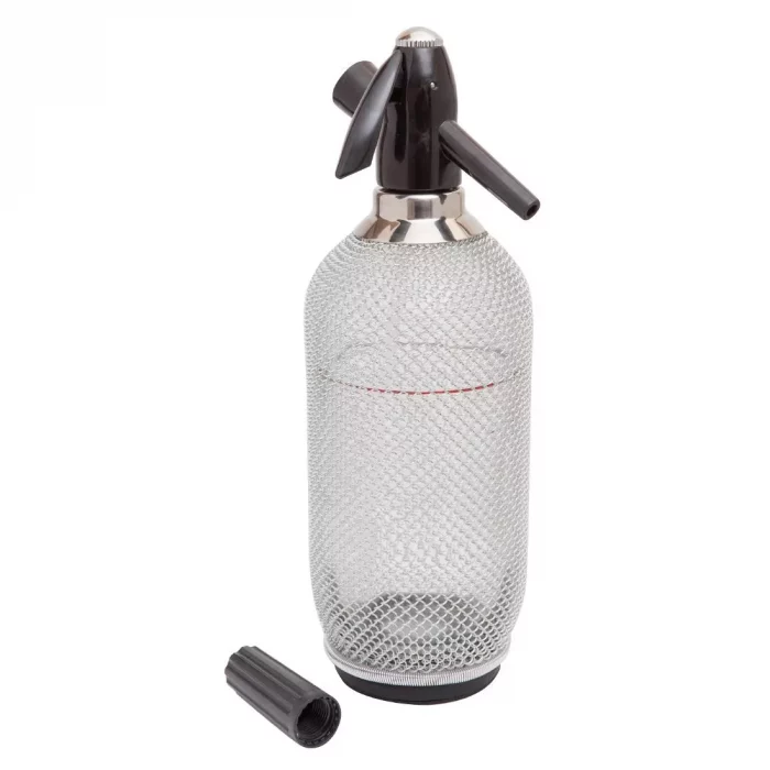 Beaumont Glass Soda Syphon With Mesh - Image 2