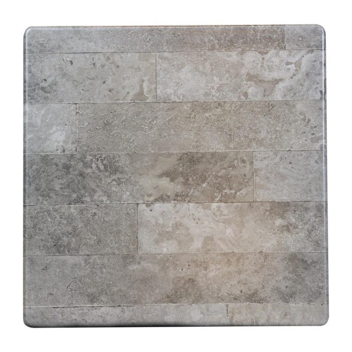 Square Laminate Table Top Concrete 600mm - Image 1