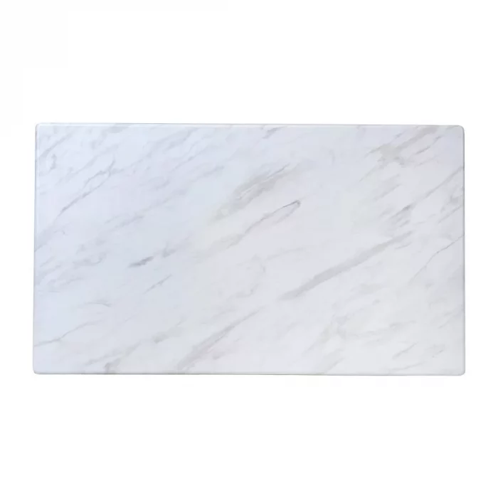 Rectangular Laminate Table Top Marble 1200x700mm - Image 1