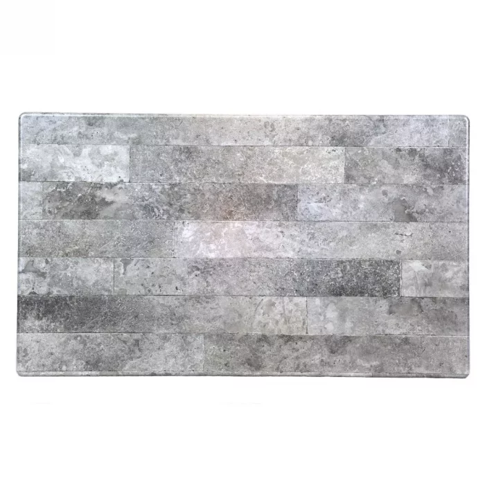 Rectangular Laminate Table Top Concrete 1200x700mm - Image 1