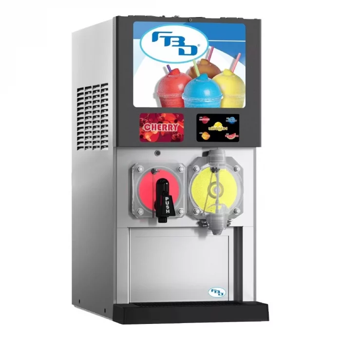 Blue Ice Fizzy Slush Machine 2x 128oz T180-MULTI - Image 1