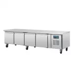 Polar U-Series Four Door Chef Base Counter Fridge - Image 3