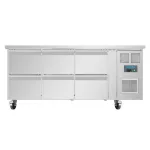 Polar U-Series Six Drawer Gastronorm Counter Fridge - Image 4