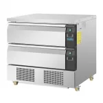 Polar U-Series Double Drawer Dual Temperature Counter Fridge Freezer 4xGN - Image 2