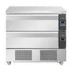 Polar U-Series Double Drawer Dual Temperature Counter Fridge Freezer 4xGN - Image 3