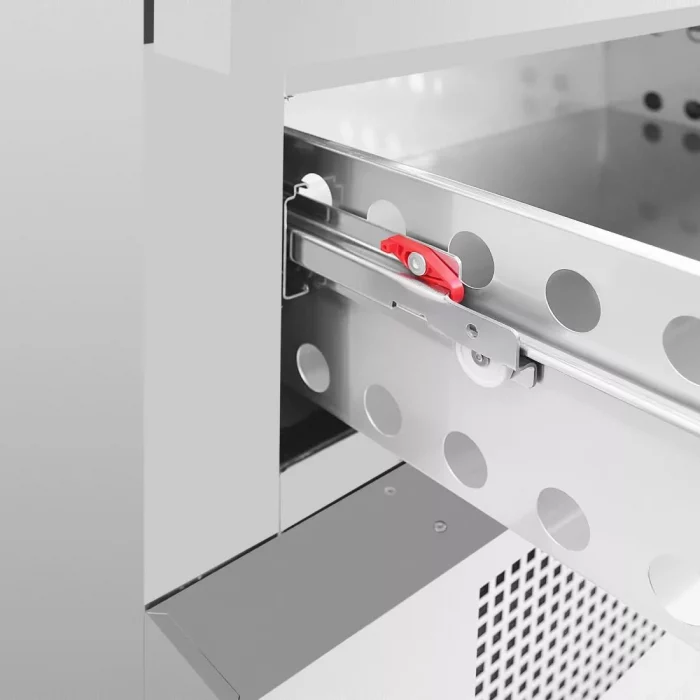 Polar U-Series Double Drawer Dual Temperature Counter Fridge Freezer 4xGN - Image 6