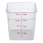 Cambro Square Polycarbonate Food Storage Container 7.6 Ltr