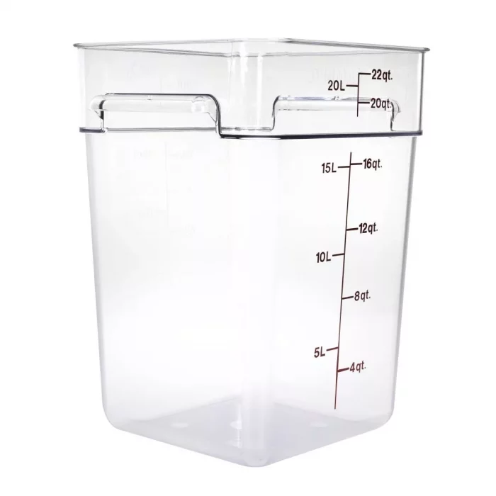 Cambro Square Polycarbonate Food Storage Container 20.8 Ltr - Image 5