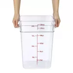 Cambro Square Polycarbonate Food Storage Container 20.8 Ltr - Image 6