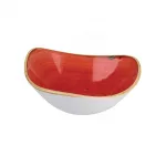 Churchill Stonecast Triangle Bowls Berry Red 235mm (Pack of 12) - Image 2