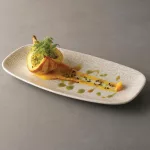 Churchill Breccia Oblong Chef Plate Agate Grey 189 x 355mm (Pack of 6) - Image 7