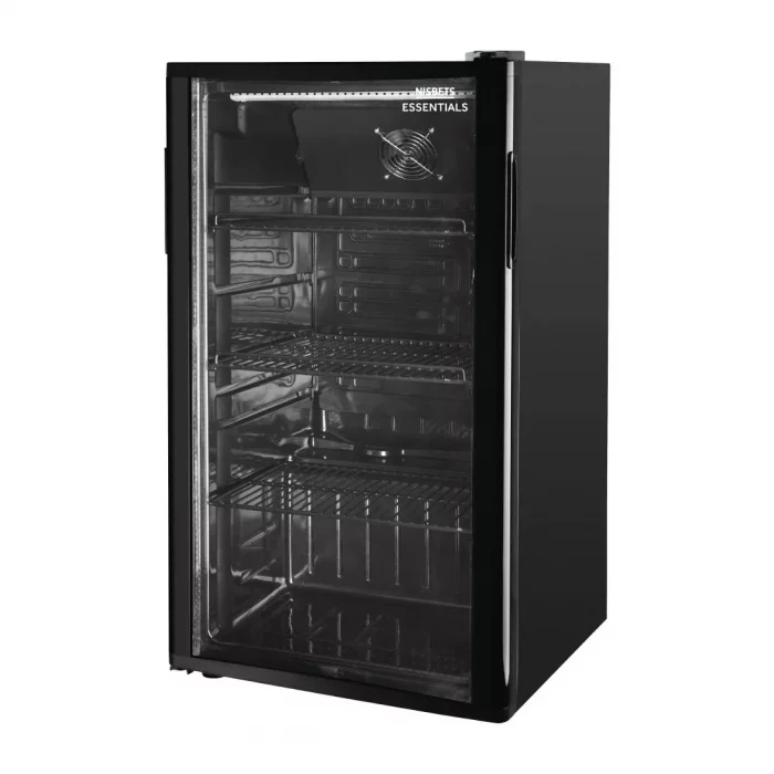 Nisbets Essentials Single Door Back Bar Cooler - 92Ltr - Image 2
