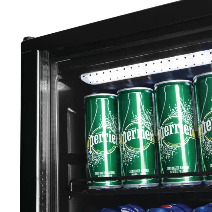 Nisbets Essentials Single Door Back Bar Cooler - 92Ltr - Image 7