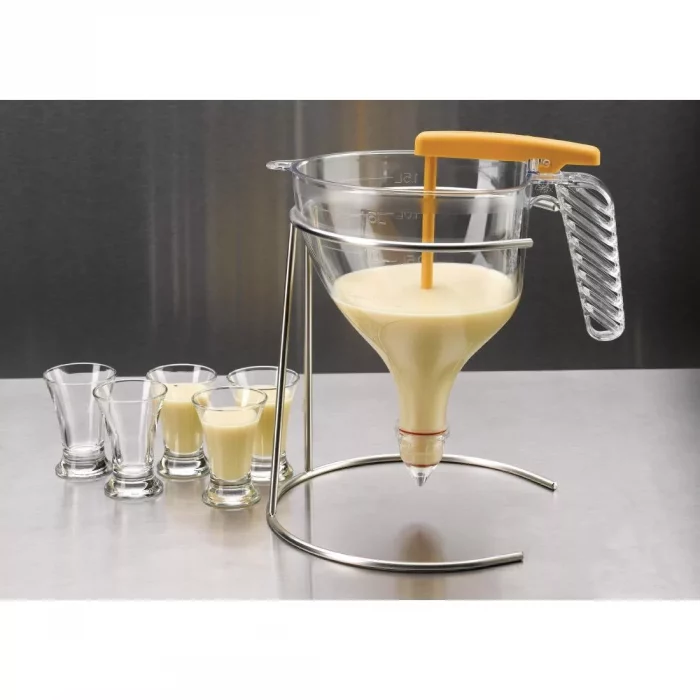 Matfer Bourgeat Piston Funnel with Stand 1.5Ltr - Image 4