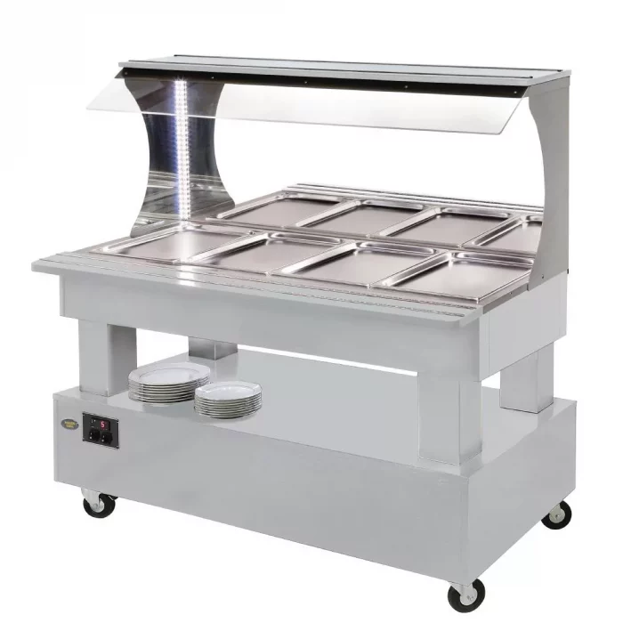 Roller Grill Salad Bar SBM40FW - Image 1
