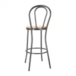Bolero Clarisse High Stools Metallic Grey (Pack of 1) - Image 4