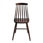 Fameg Farmhouse Angled Side Chairs Walnut Effect (Pack of 2) - Image 5